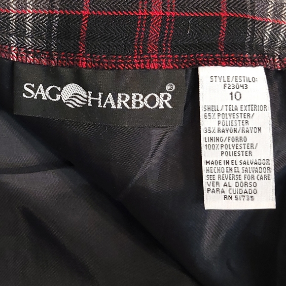 Full Length Plaid Skirt - Picture 8 of 10